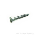 Wood Screw Hex Bolt Flat Head Screw Fastener